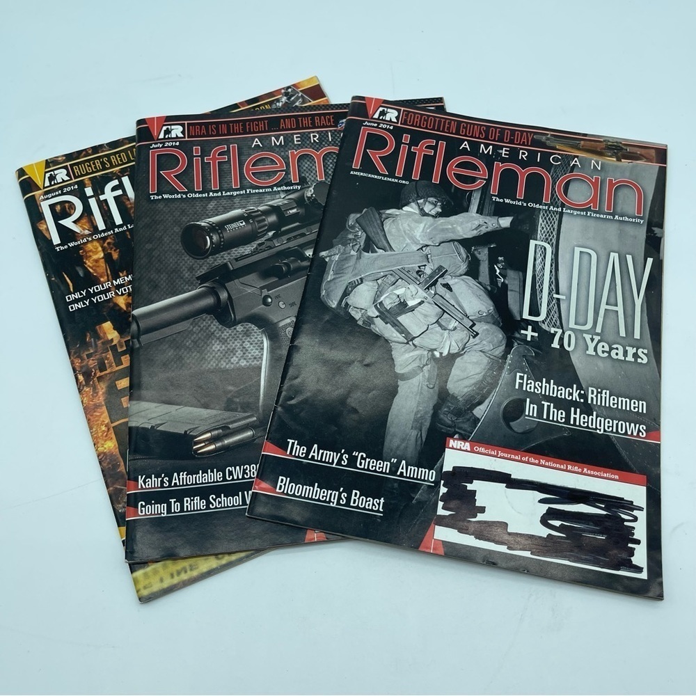 Rifleman Magazine Set of 3 2014